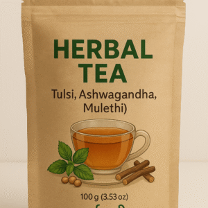 Herbal Tea (Tulsi, Ashwagandha, Mulethi)