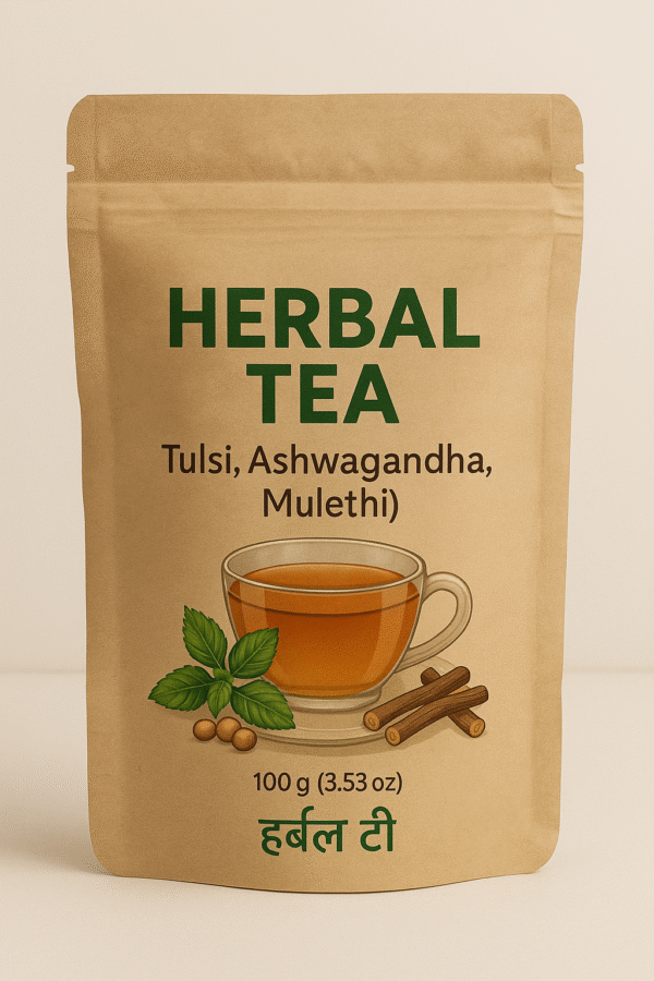 Herbal Tea (Tulsi, Ashwagandha, Mulethi)